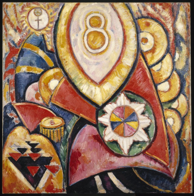 Painting No. 48 (1913) - Marsden Hartley Tablo