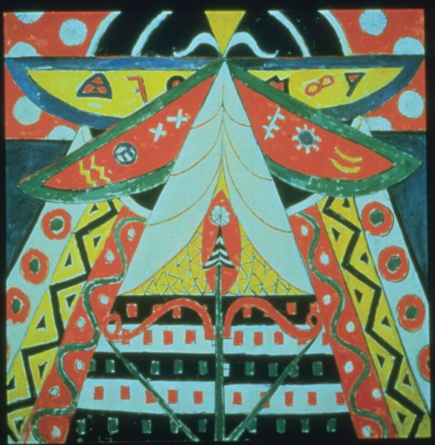 Painting No. 50 (1915) - Marsden Hartley Tablo