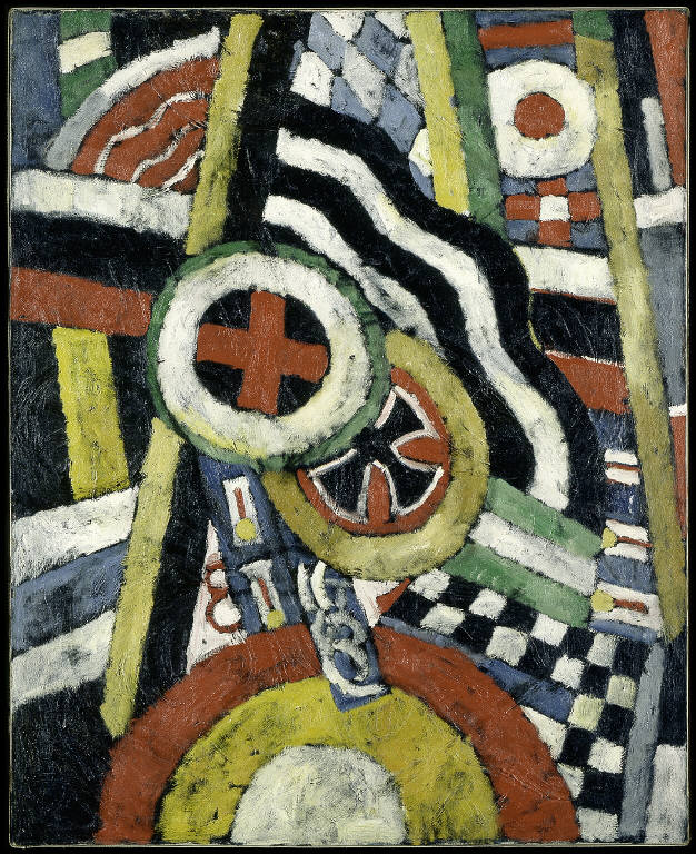Painting Number 5 (1915) - Marsden Hartley Tablo