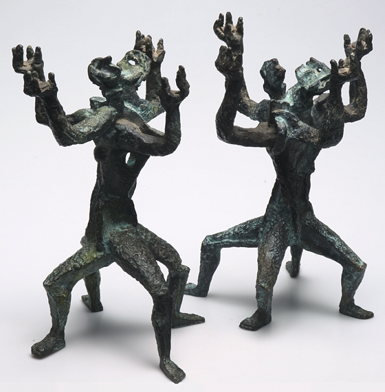 Pair of candelabras (1950) - Ossip Zadkine Tablo