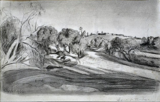 Paisaje (1932) – Dr. Atl Tablo