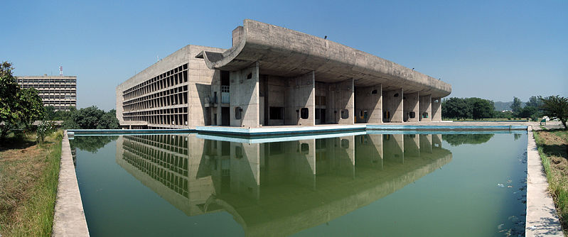 Palace of Assembly Chandigarh (1955) - Le Corbusier Tablo