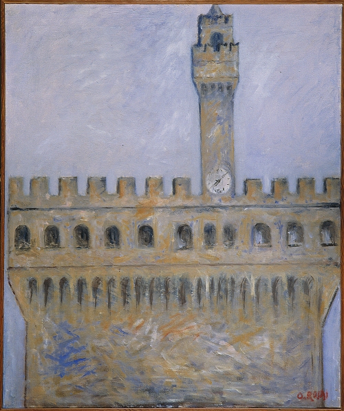 Palazzo Vecchio – Ottone Rosai Tablo