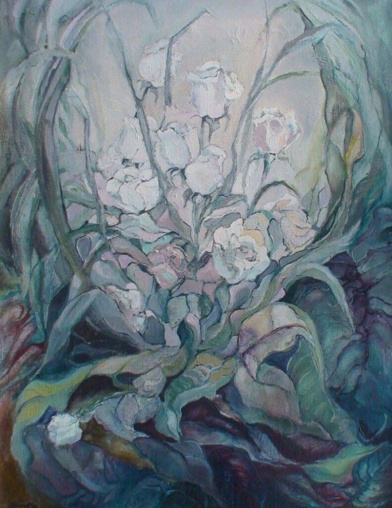 Pale roses - Małgorzata Serwatka Tablo