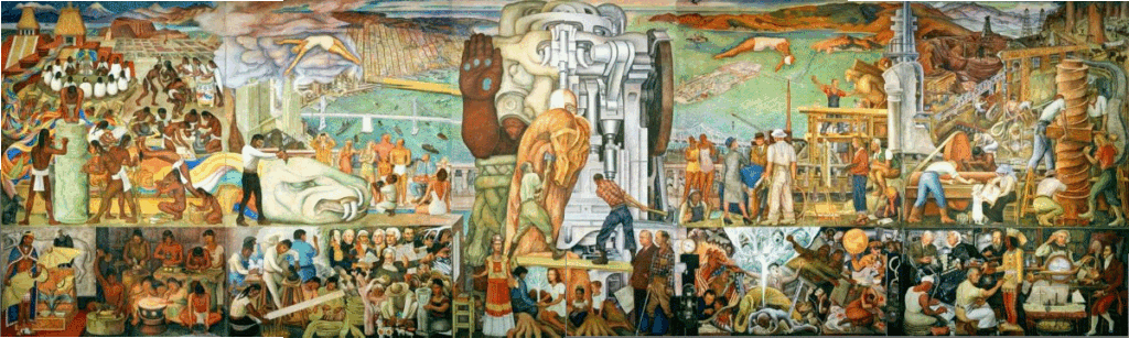 Pan American Unity (1940) – Diego Rivera Tablo