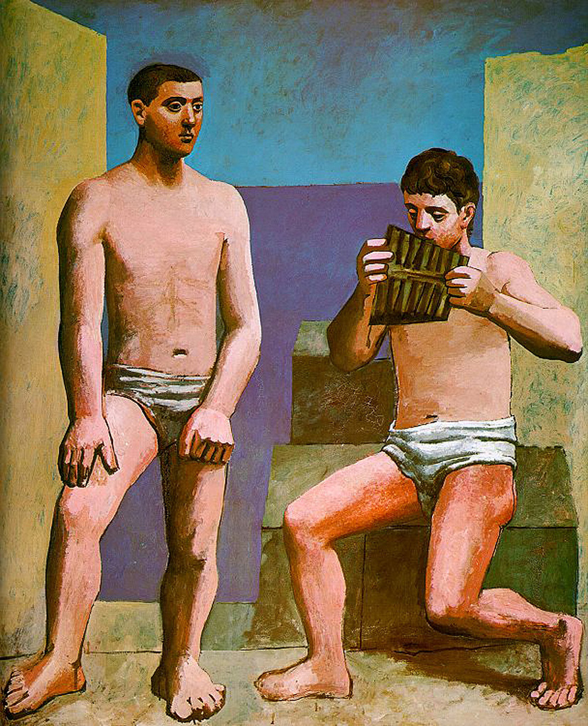 Pan's flute (1923) - Pablo Picasso Tablo