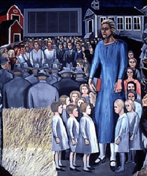 Panel 15. Anglo America The Epic of American Civilization (1932) – José Clemente Orozco Tablo