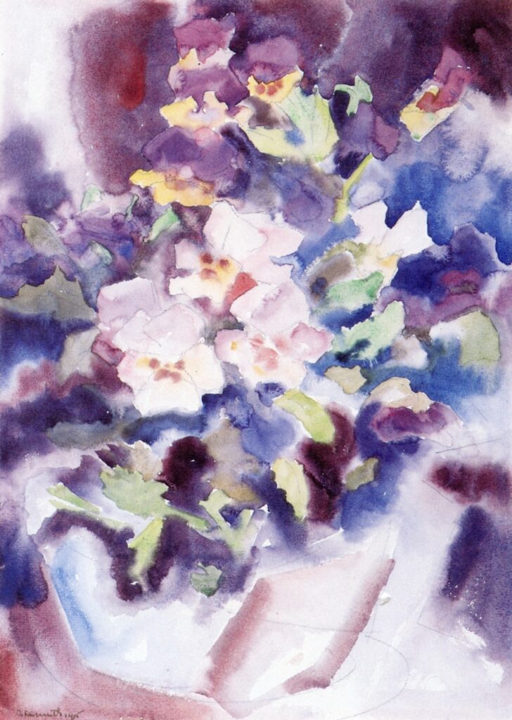 Pansies (1915) - Charles Demuth Tablo