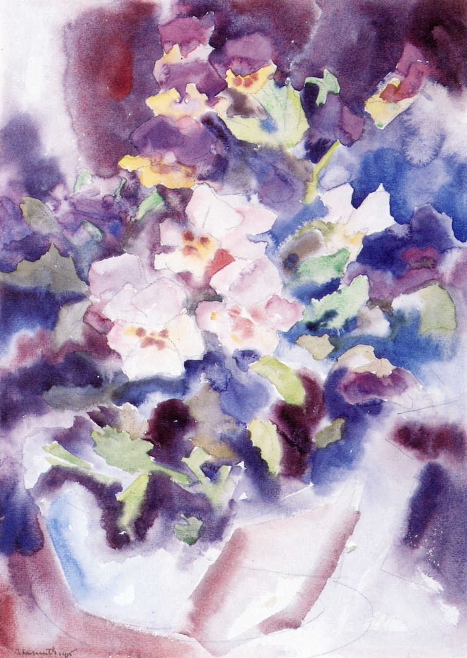Pansies (1915) - Charles Demuth Tablo