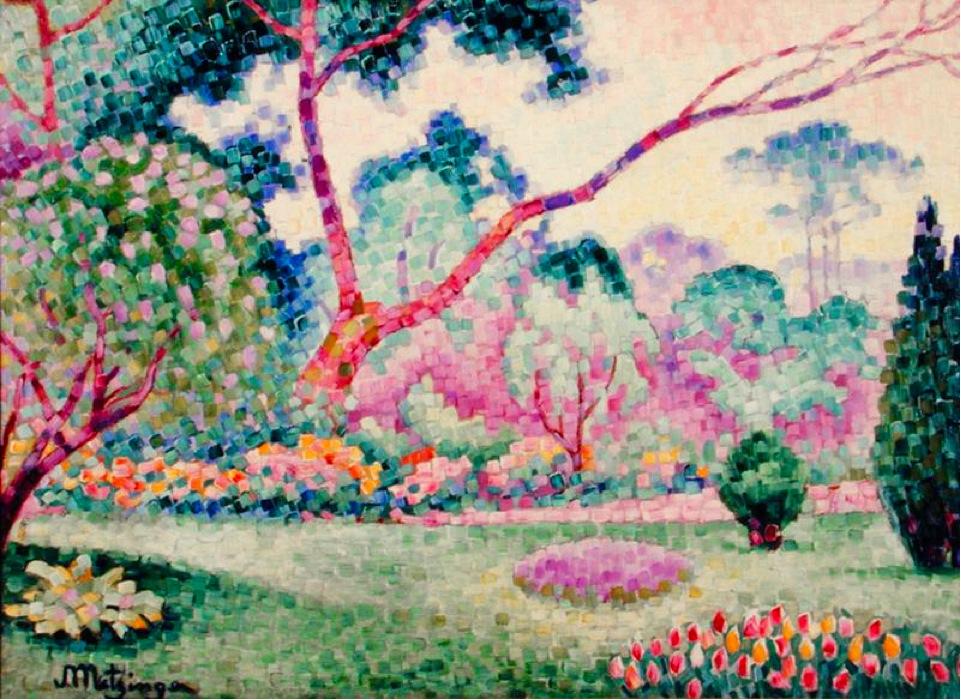 Parc Monceau (1906) - Jean Metzinger Tablo