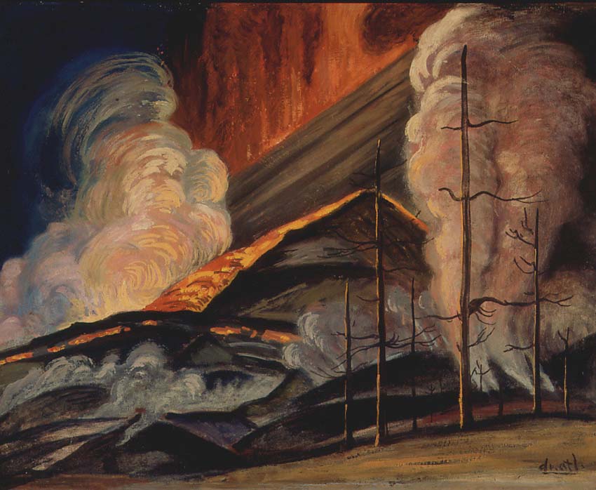 Paricutín (1943) – Dr. Atl Tablo