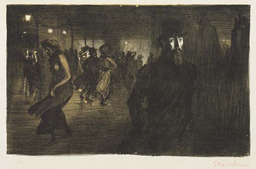 Paris La Nuit (1903) – Théophile Steinlen Tablo