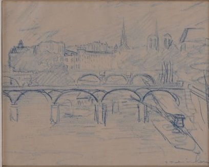 Paris Sketch – Théophile Steinlen Tablo