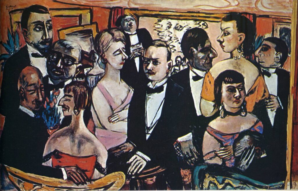 Paris Society (1931) - Max Beckmann Tablo