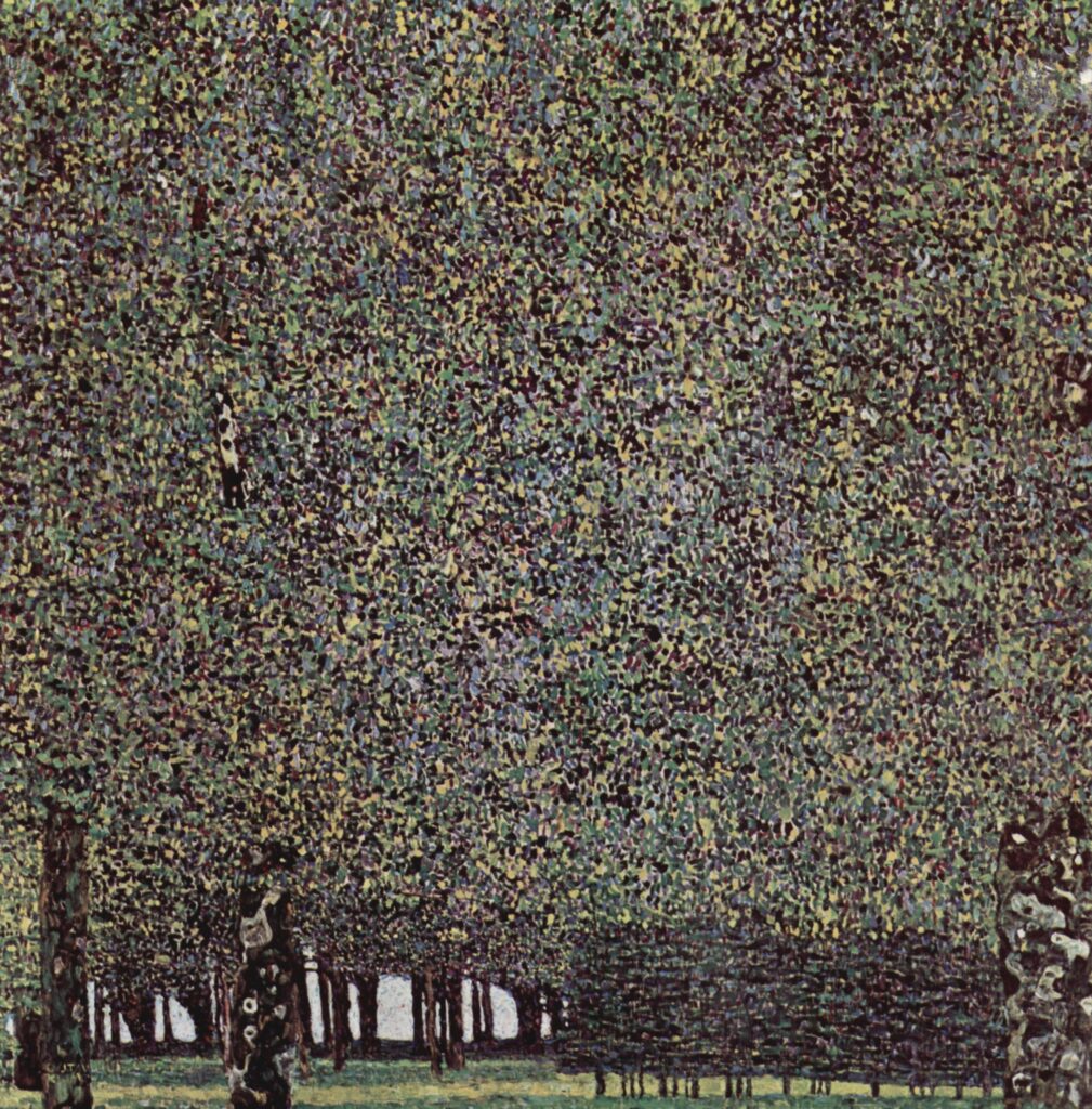 Park (1909) - Gustav Klimt Tablo