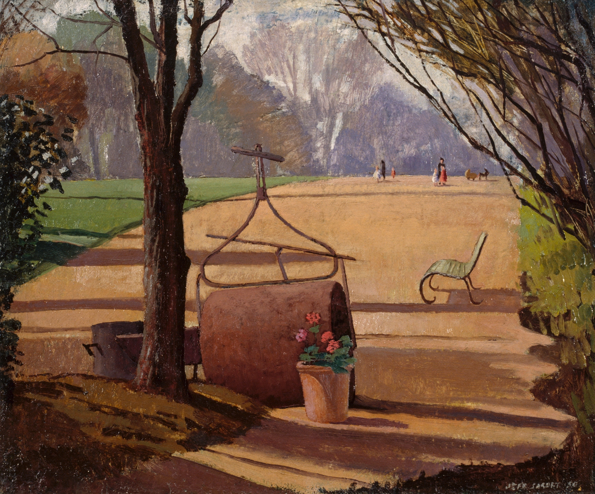 Parkland (1950) - Jeffrey Smart Tablo