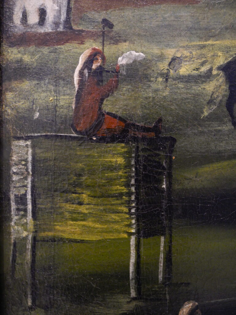 Party by the River Tskheniszkali (fragment) - Niko Pirosmani Tablo