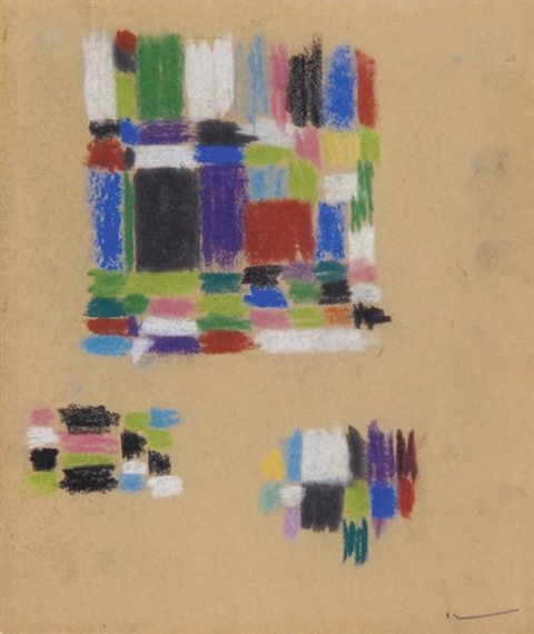 Passage (1953) – Aurélie Nemours Tablo