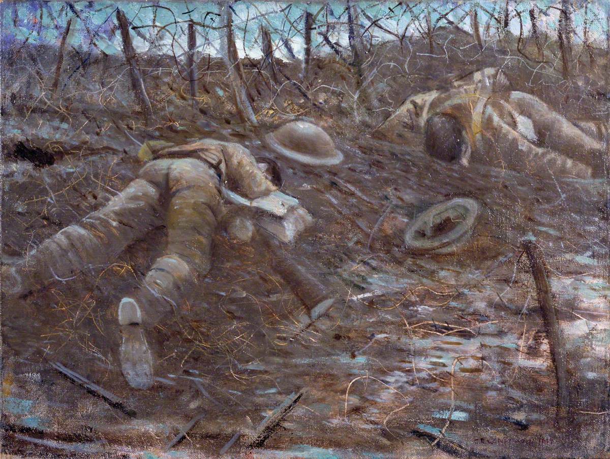 Paths of Glory (1917) - C. R. W. Nevinson Tablo