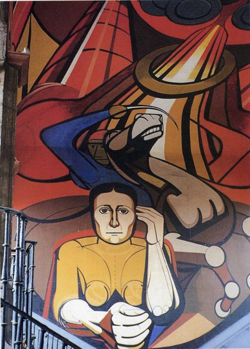 Patricians and Patrice – David Alfaro Siqueiros Tablo