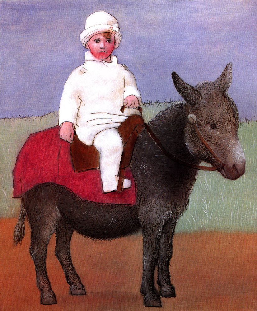 Paul, the artist's son, ten years old (1923) - Pablo Picasso Tablo