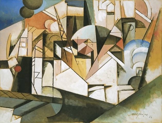 Paysage (1914) - Albert Gleizes Tablo