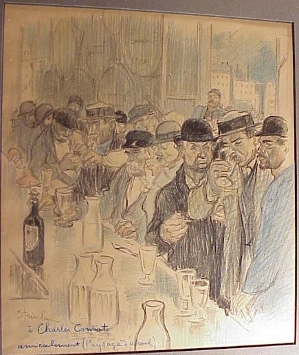 Paysage D’Alcool – Théophile Steinlen Tablo