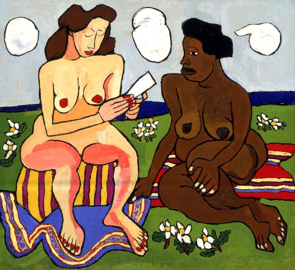 Peace (1941) - William H. Johnson Tablo