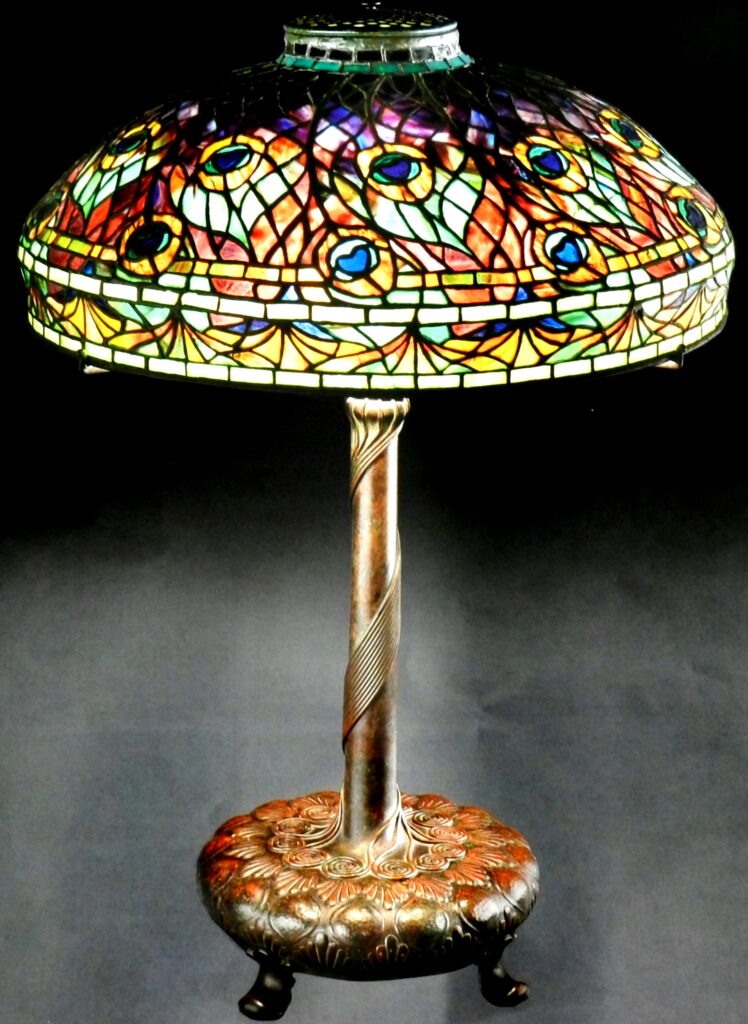 Peacock (1905) - Louis Comfort Tiffany Tablo