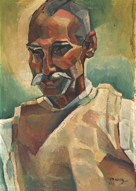 Peasant Portrait (1931) - M. H. Maxy Tablo