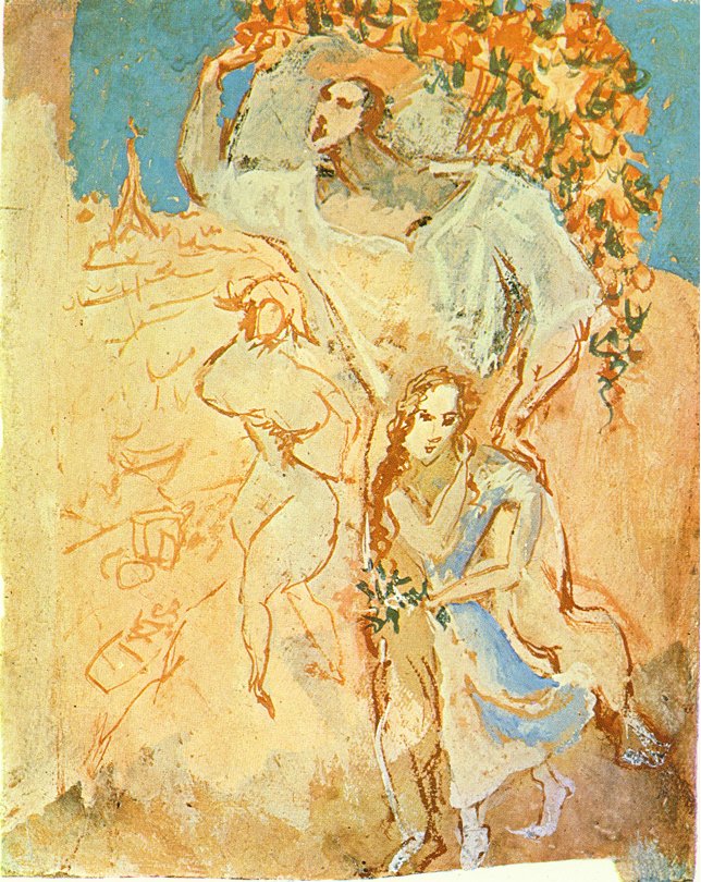 Peasants (1906) - Pablo Picasso Tablo