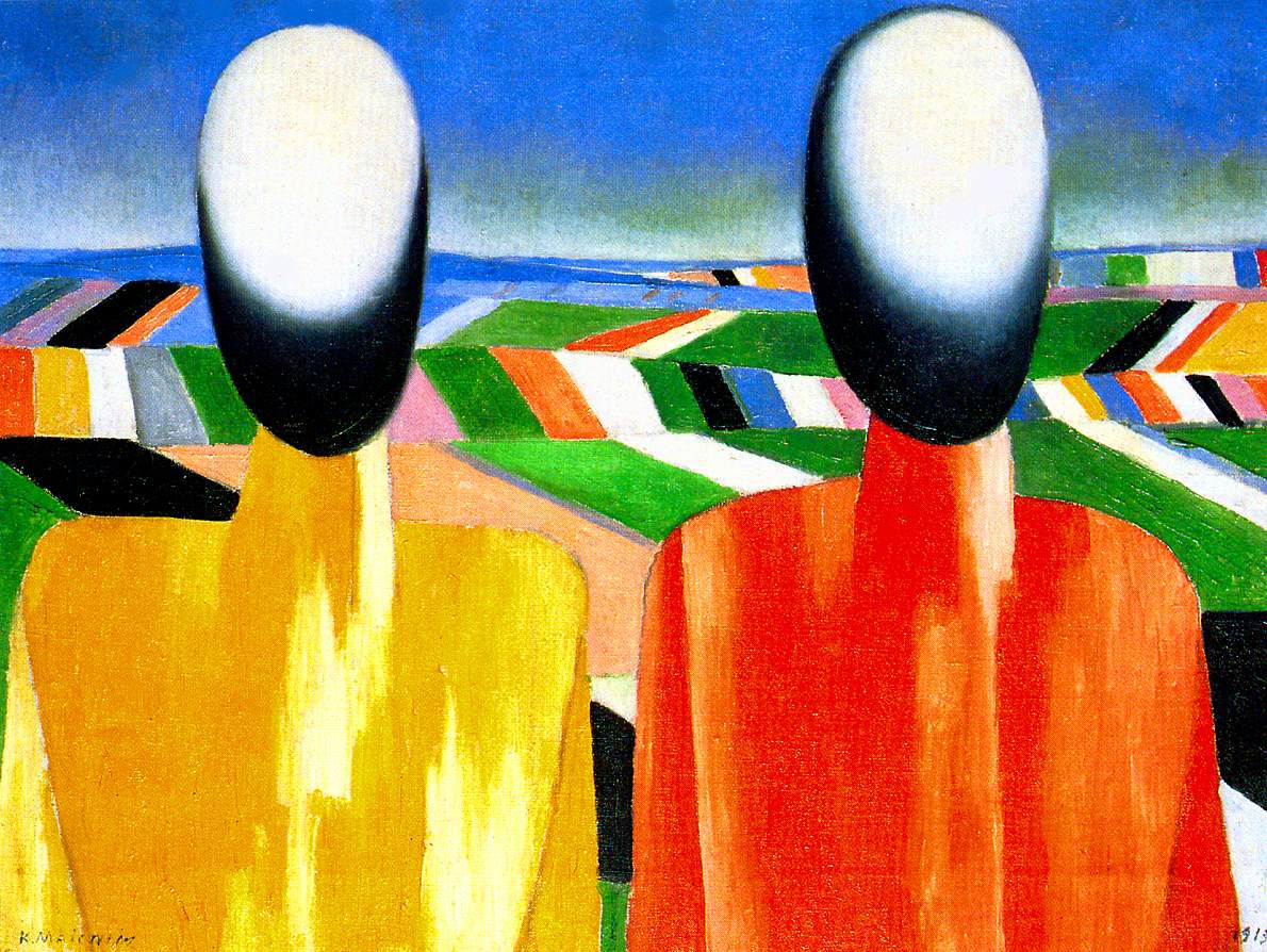 Peasants (1930) - Kazimir Malevich Tablo