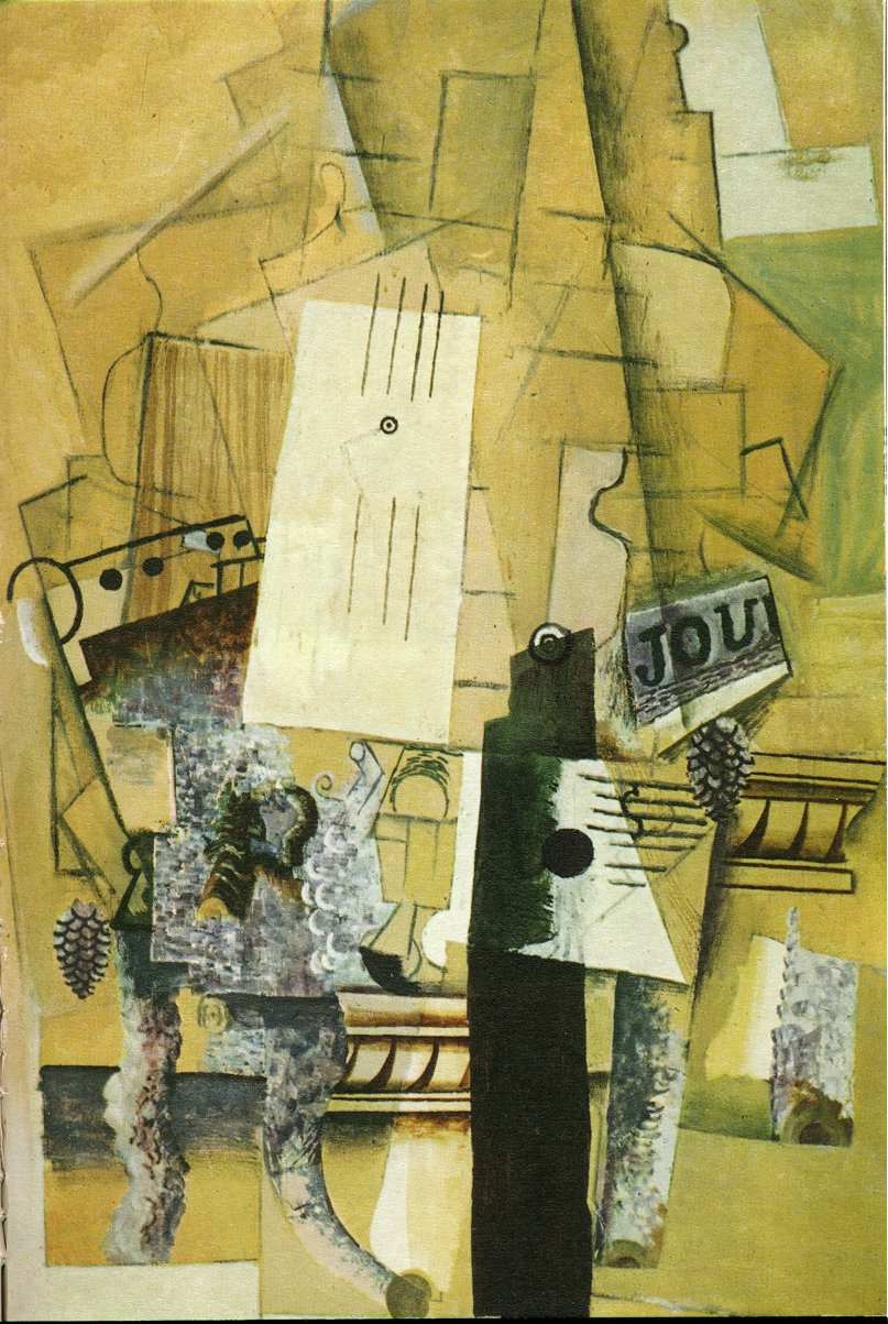 Pedestal (1914) - Pablo Picasso Tablo