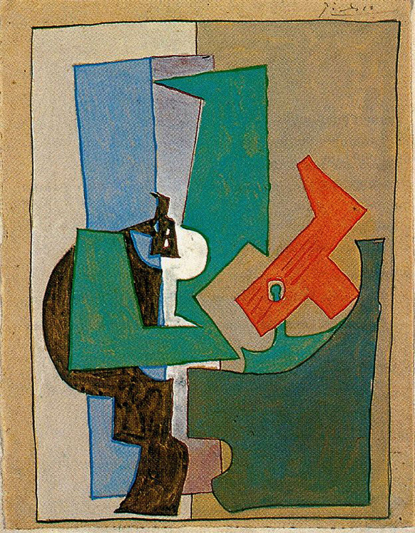 Pedestal (1920) - Pablo Picasso Tablo