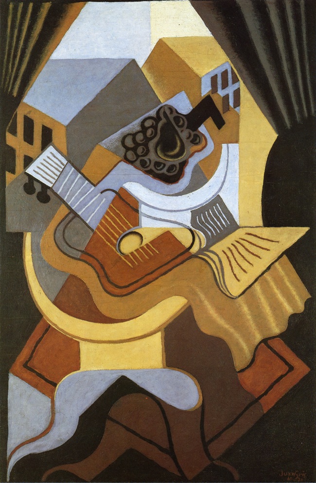 Pedestal Table in front of the Window (1921) - Juan Gris Tablo