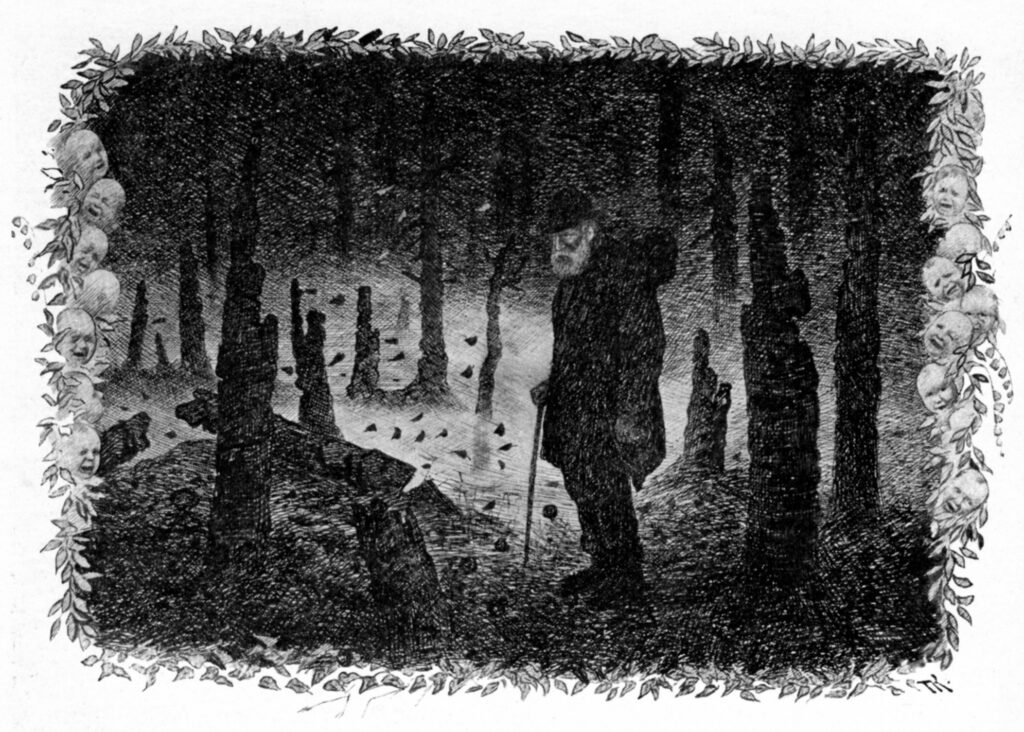 Peer Gynt 07 (1890) - Theodor Severin Kittelsen Tablo