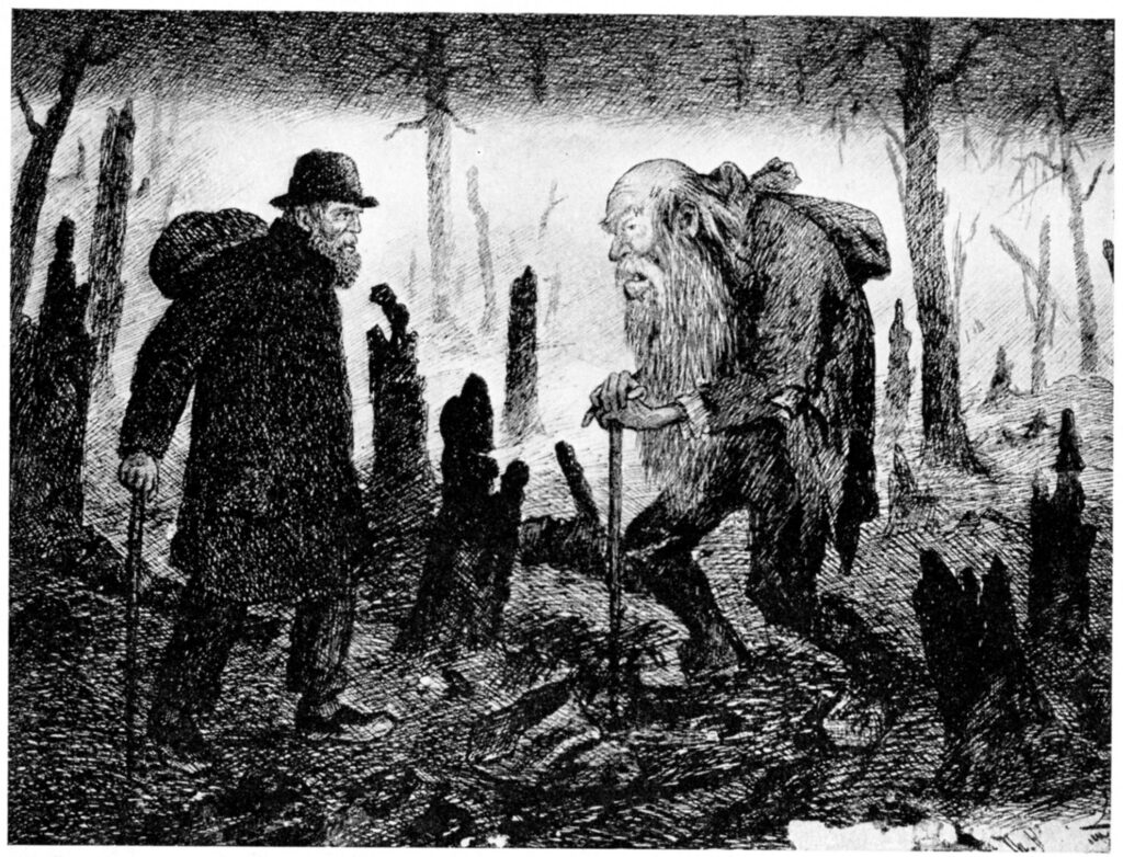 Peer Gynt 09 (1890) - Theodor Severin Kittelsen Tablo