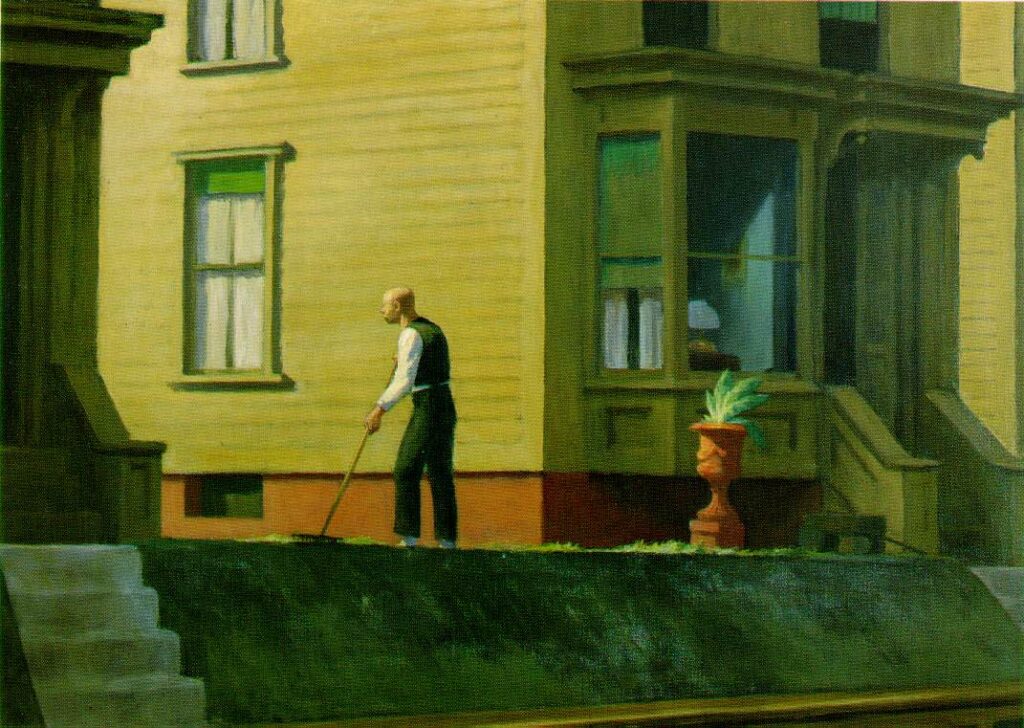 Pennsylvania Coal Town (1947) - Edward Hopper Tablo
