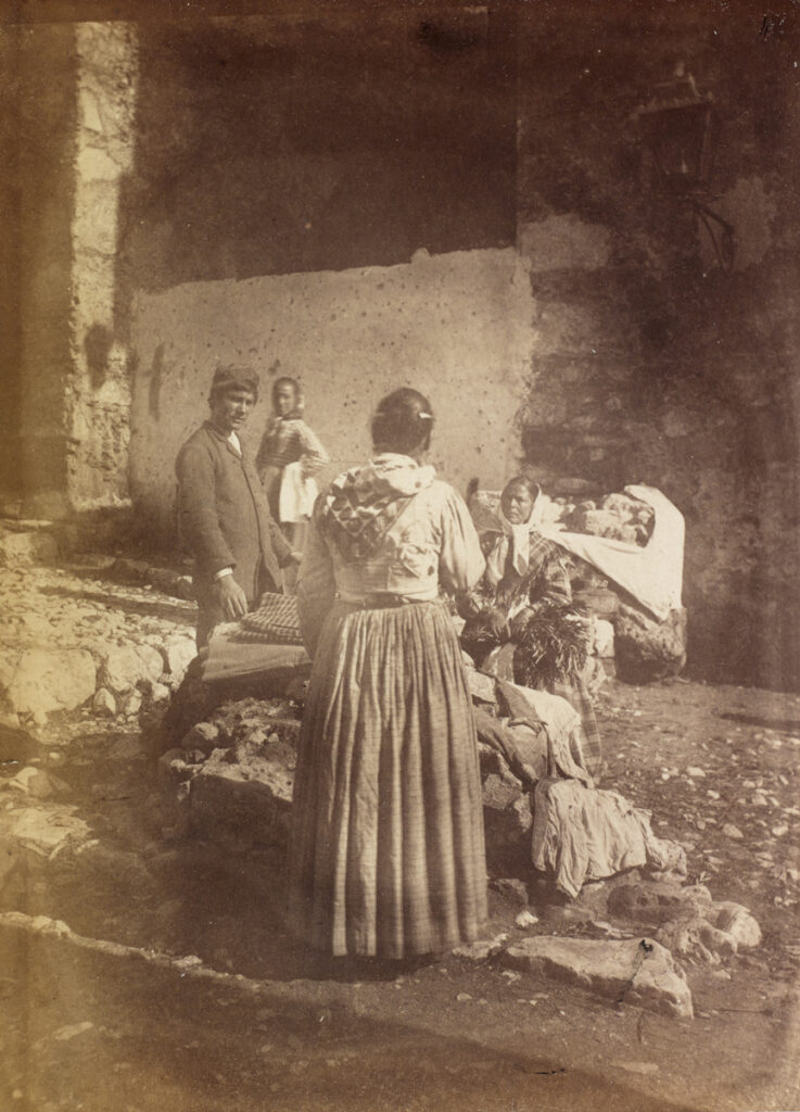 People dressed in Sicilian costume (1890) - Giuseppe Bruno Tablo