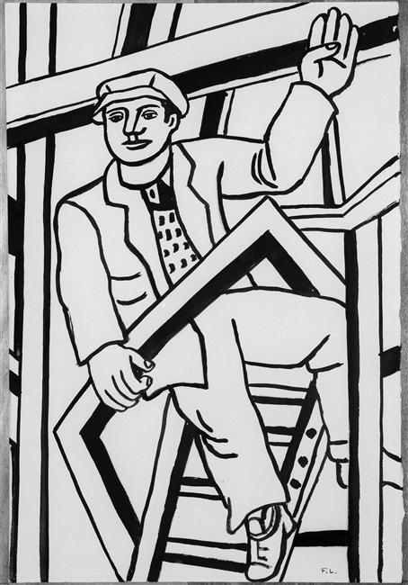 People framework (Manufacturers) - Fernand Léger Tablo