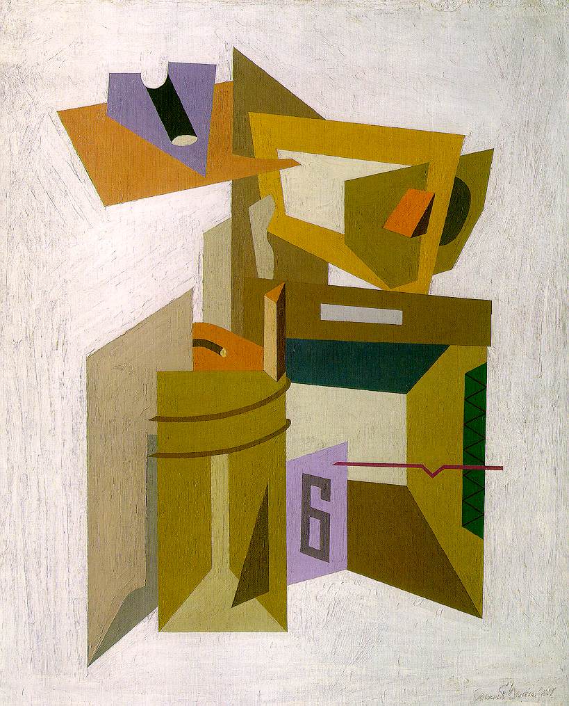 Percolator (1927) - Stuart Davis Tablo