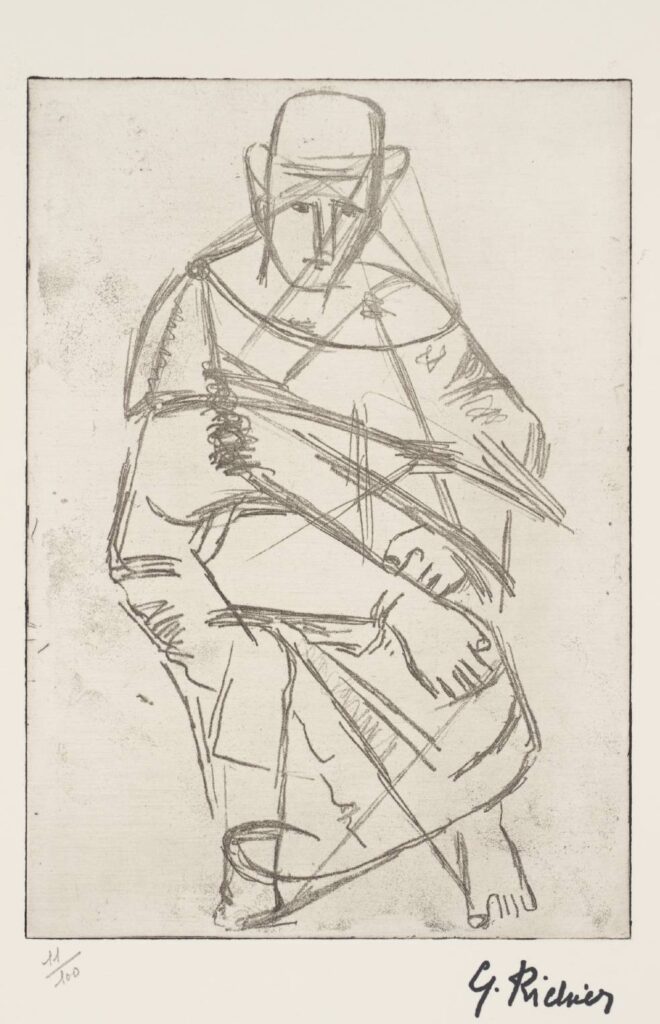 Personage (1949) - Germaine Richier Tablo