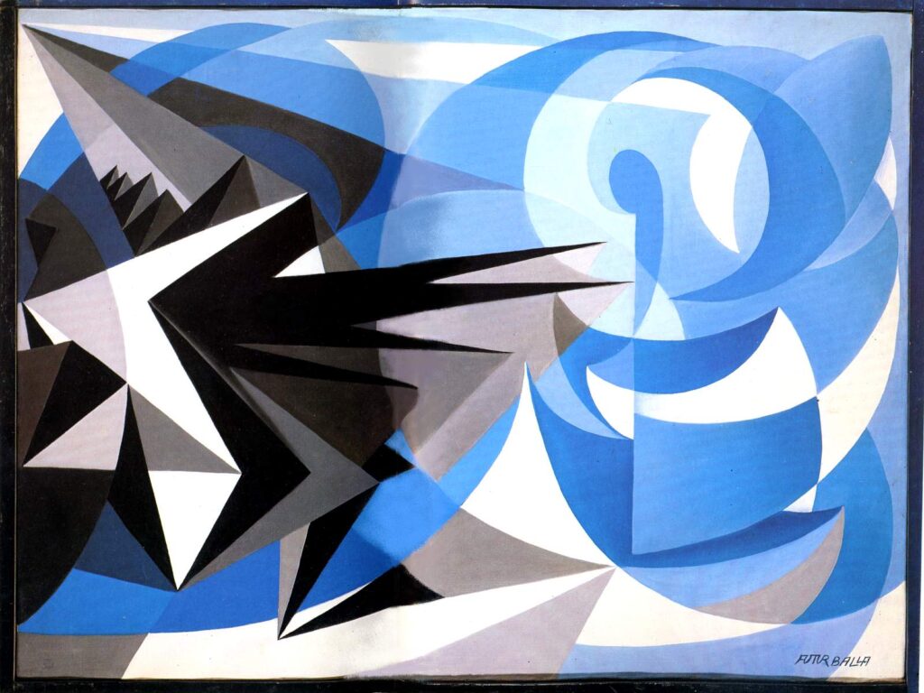 Pessimism and Optimism (1923) - Giacomo Balla Tablo