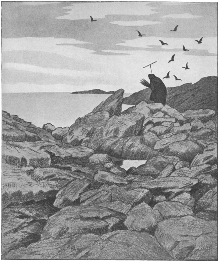 Pesta Drar (1900) - Theodor Severin Kittelsen Tablo