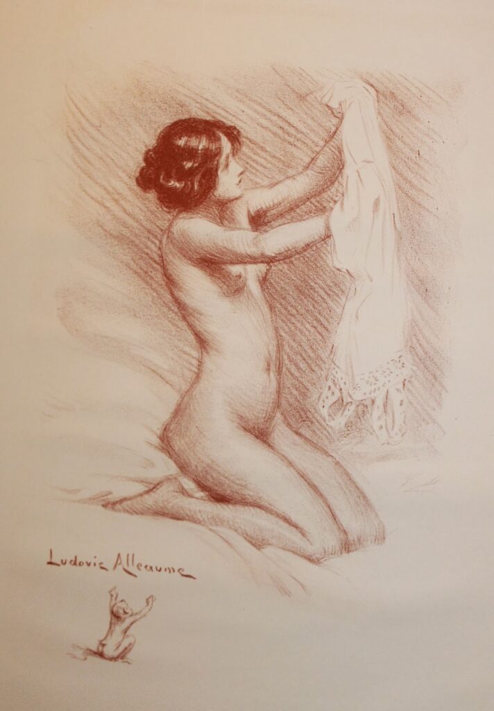 Petites Femmes Le Matin (1912) - Ludovic Alleaume Tablo