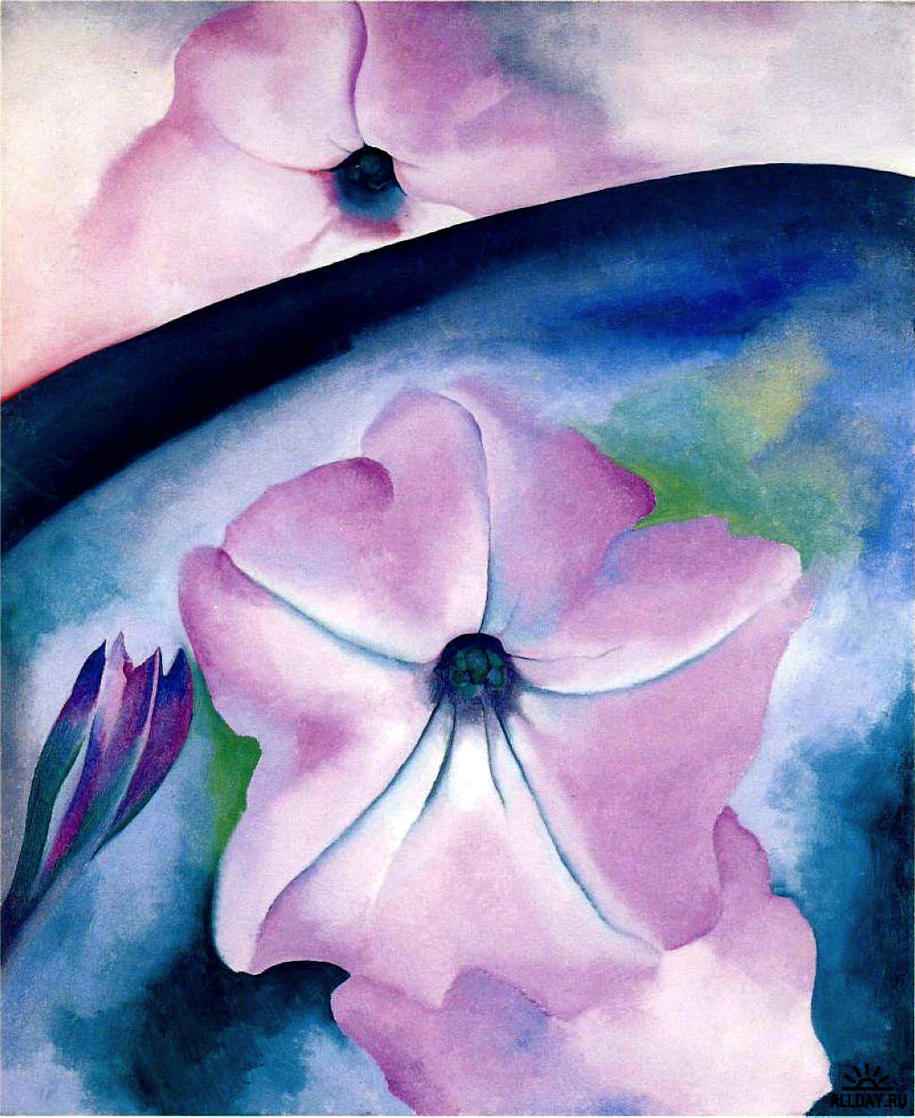 Petunia II - Georgia O'Keeffe Tablo