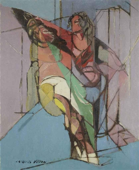 Phèdre et Hyppolite (1944) - Jacques Villon Tablo