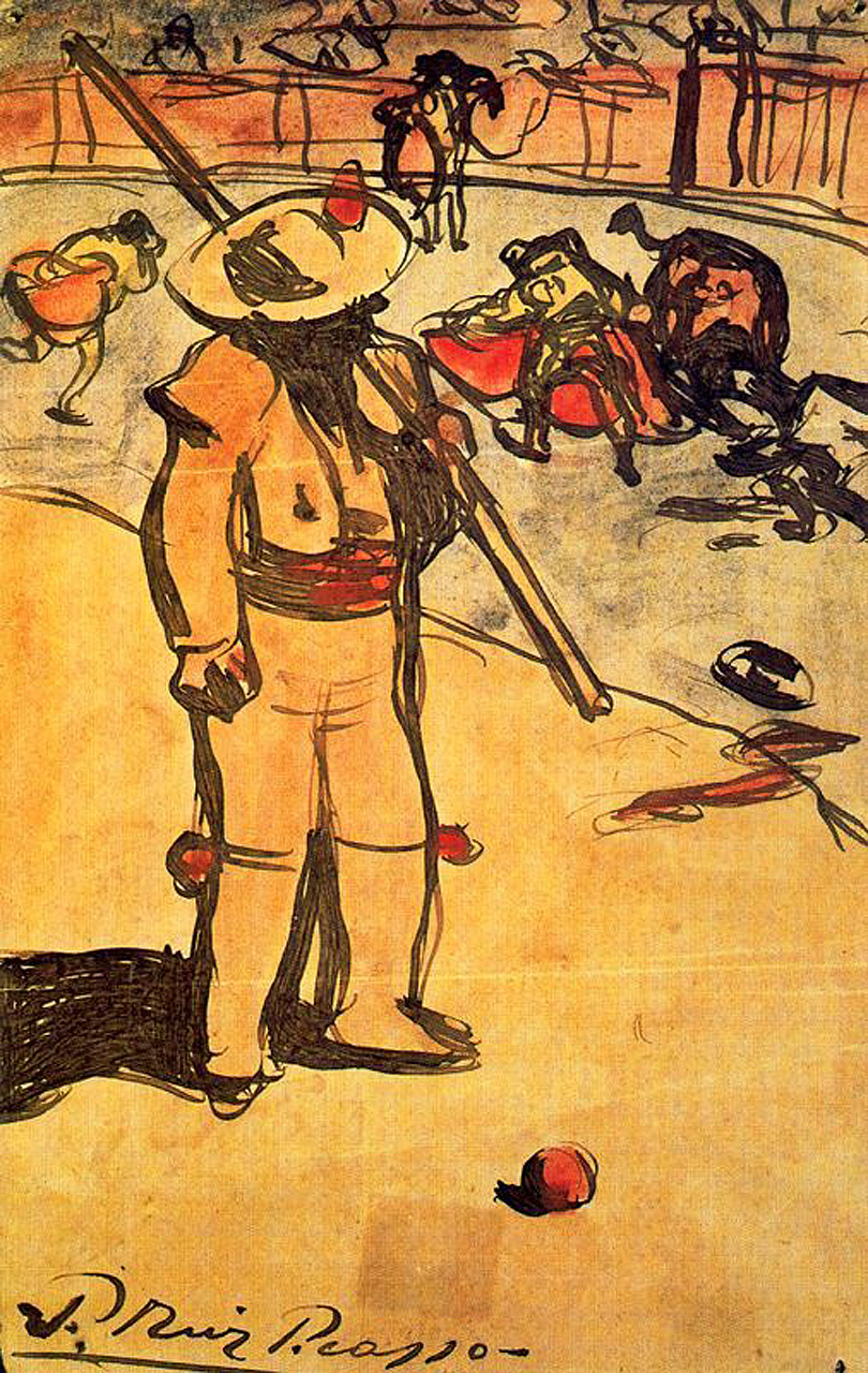 Picador (1900) - Pablo Picasso Tablo