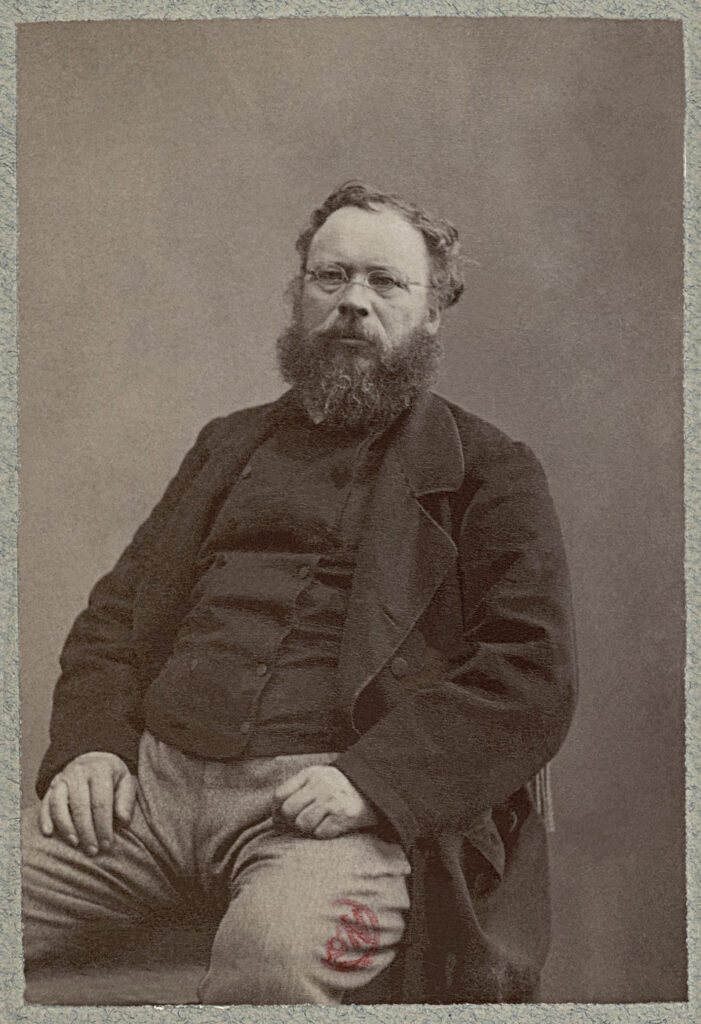 Pierre Joseph Proudhon (1860) - Félix Nadar Tablo