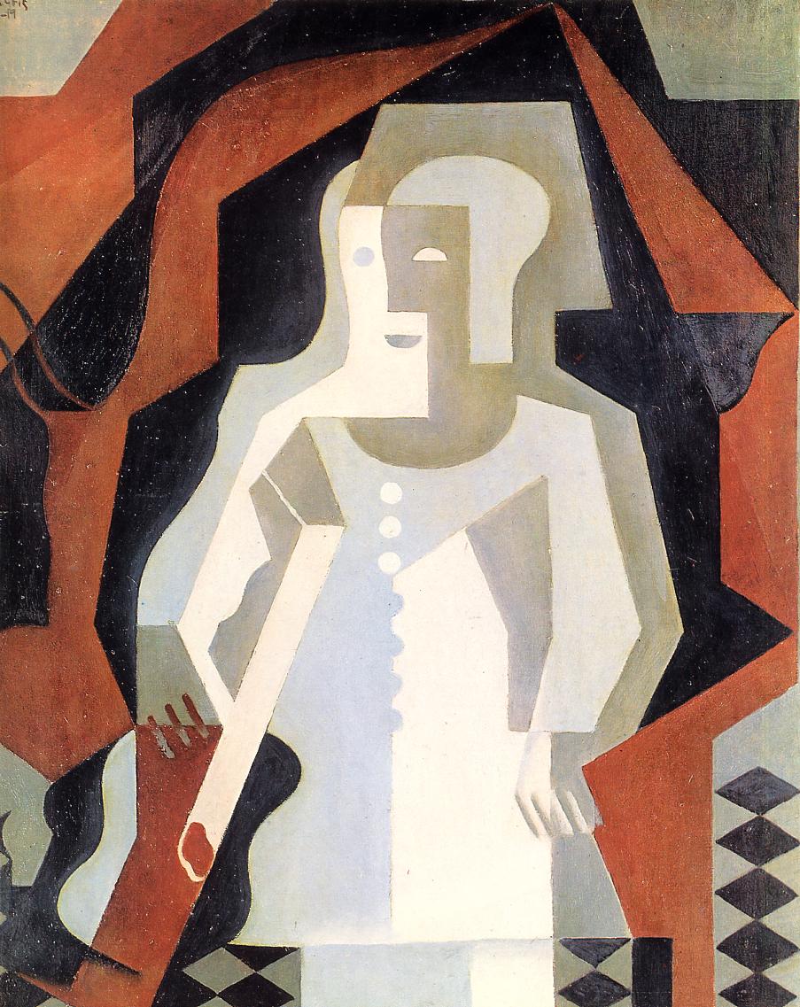 Pierrot (1919) - Juan Gris Tablo